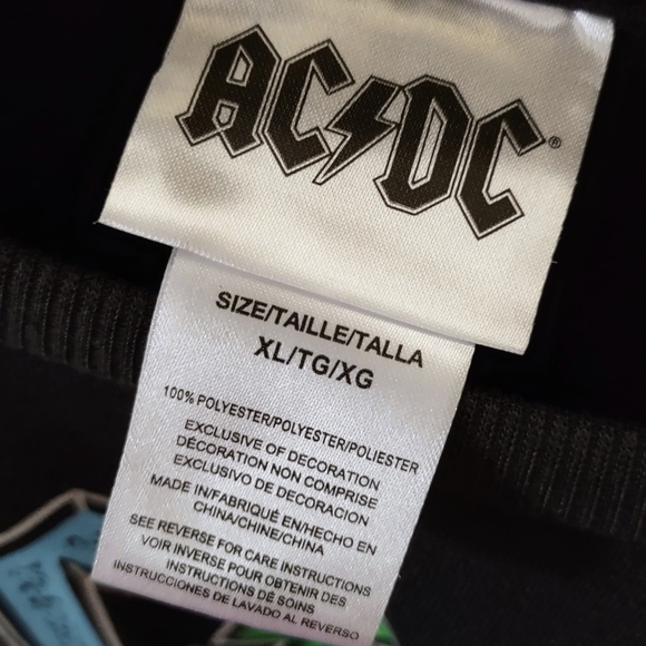 AC/DC Band Graphic Sweatshirt XL Unisex - Picture 7 of 9